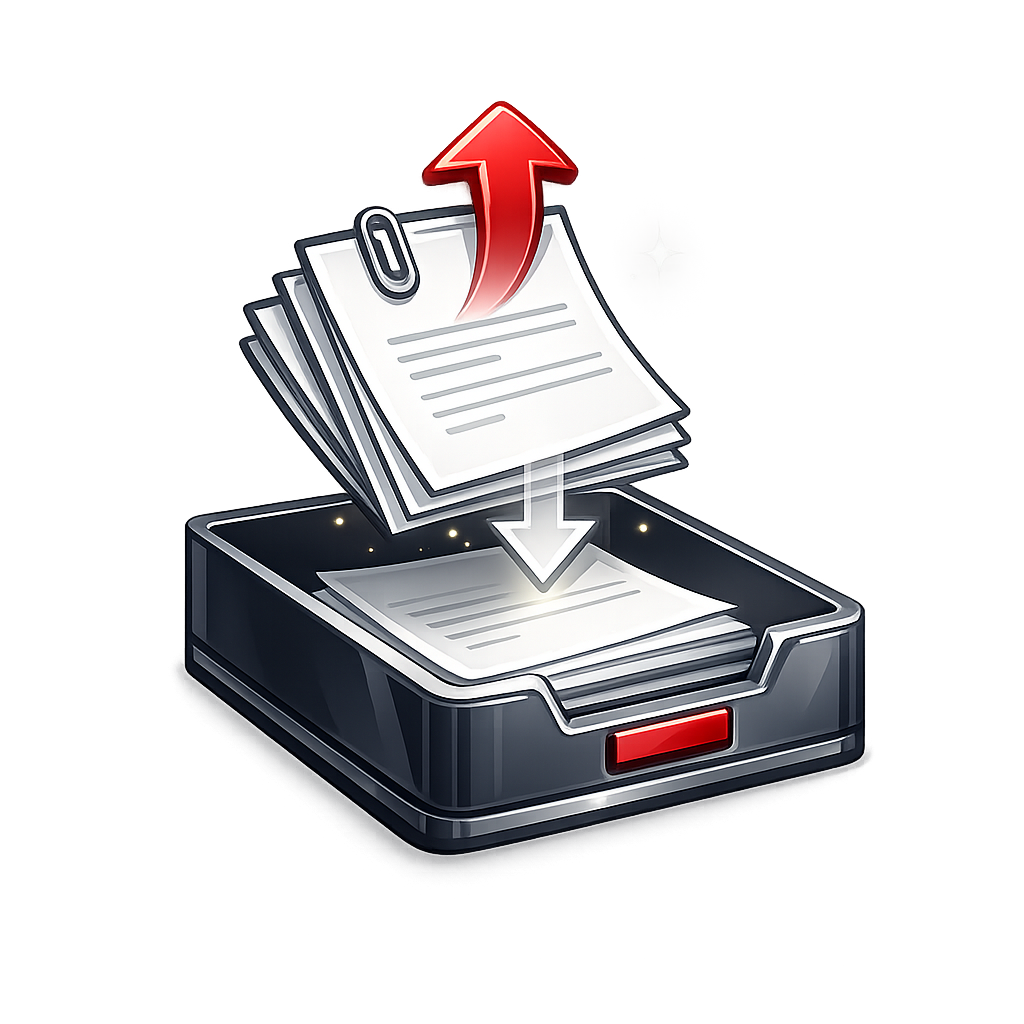 Transmission des documents du dossier automobile