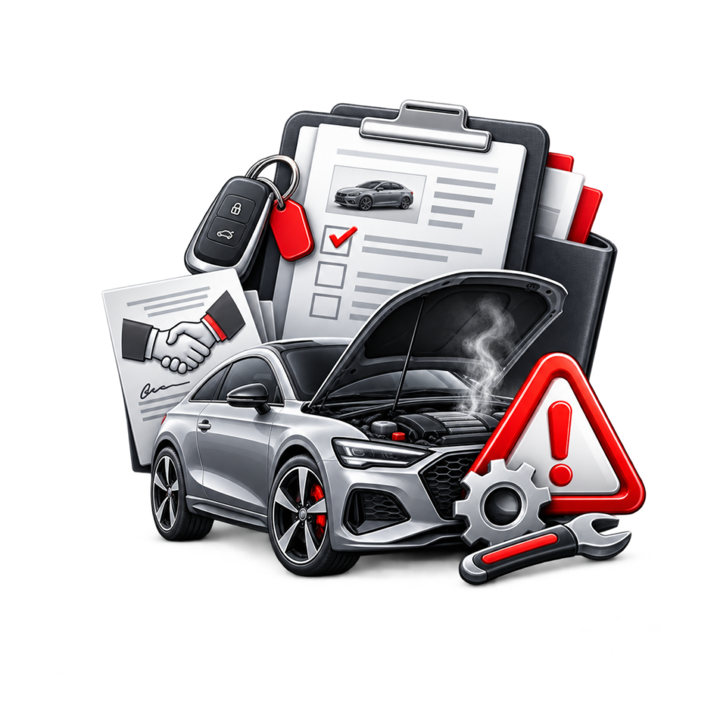 Véhicule en panne après achat - analyse de dossier automobile